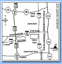 Club Sea Oats - Area Map