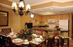 Marriott's Grande Ocean - unit kitchen and dining area