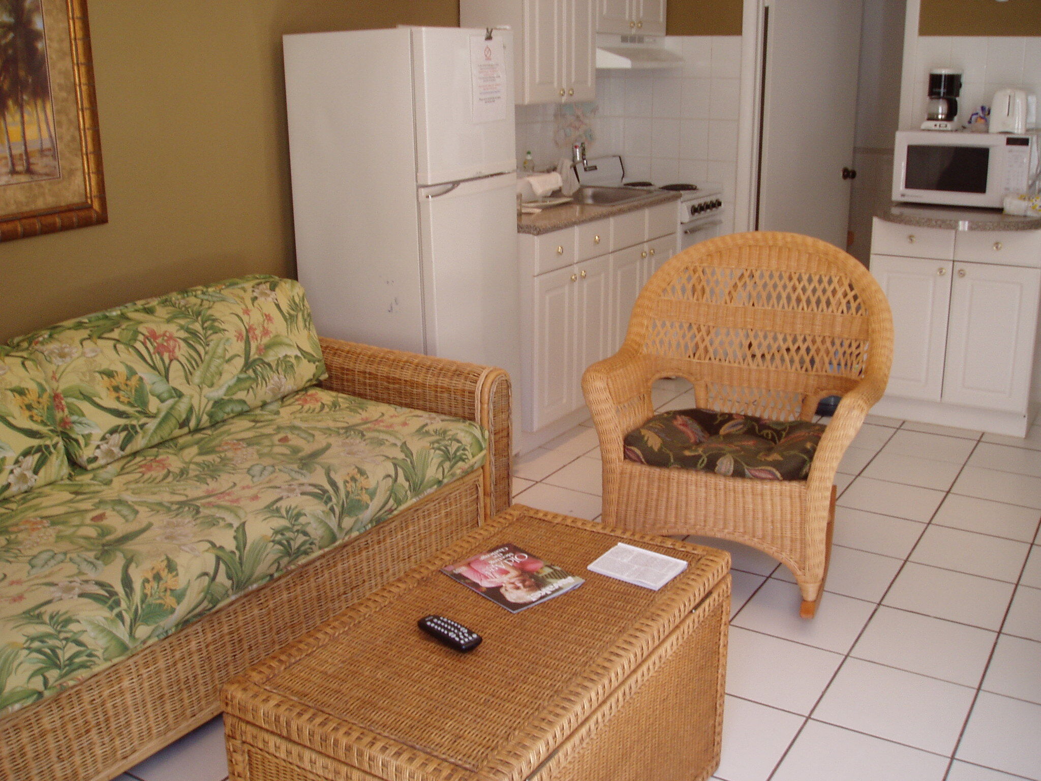 Sunrise Beach Club & Villas - Unit Living Area