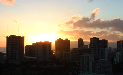 Lifetime in Hawaii - Sunset View From Lanai