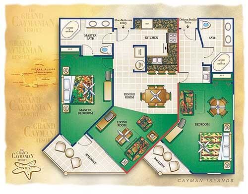 Grand Caymanian Resort - Floor Plan