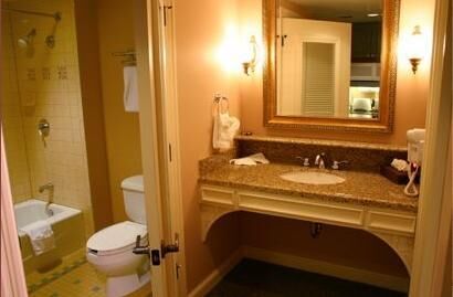 Disney's Saratoga Springs Resort & Spa - Unit Bathroom