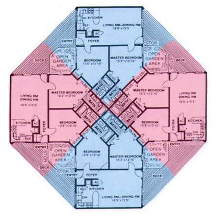 2 Bedroom Layout