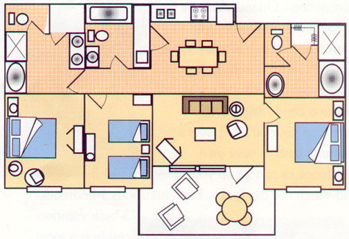 Grand Beach - Unit Floor Plan