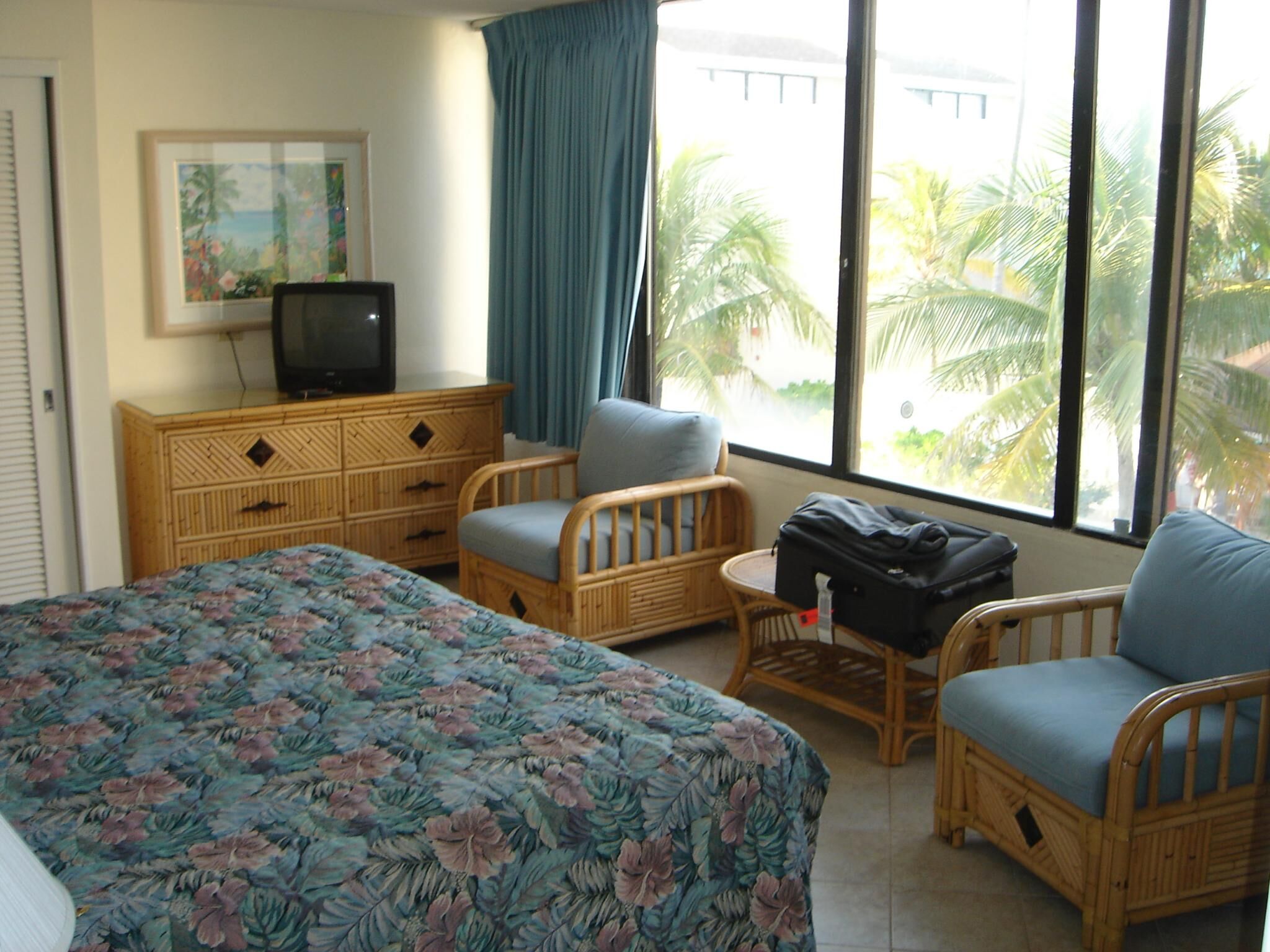 Bedroom at the Guanahani Village
