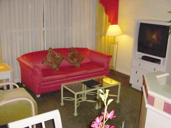 HGVC at the Flamingo - Unit Living Area