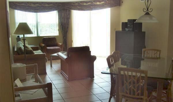 Vacation Village at Bonaventure - Unit Living Area