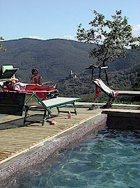 Outdoor Pool at Borgo di Vagli