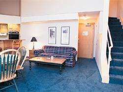 Living Room at Crystal Lodge