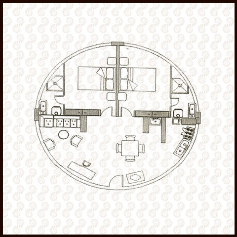 2 Bedroom Residence Floor Plan