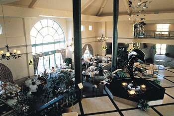 Lobby at the Grand Okanagan Resort