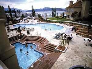 Outdoor Pool at the Grand Okanagan Resort