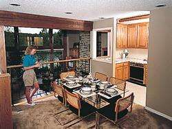Table Rock Landing on Holiday Island - Unit Dining Area