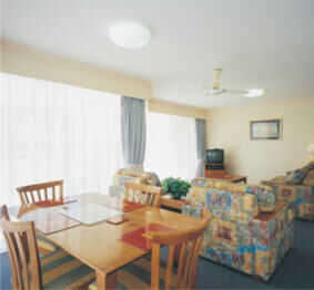 Beachcomber International Resort - unit living area