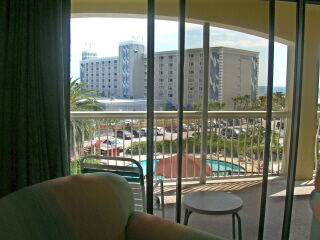 Coral Reef Beach Resort - Unit Living Area