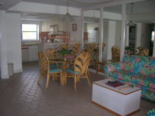 Coral Reef Beach Resort - Unit Living Area