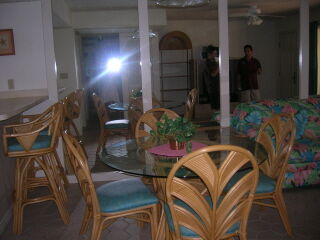 Coral Reef Beach Resort - Unit Living Area