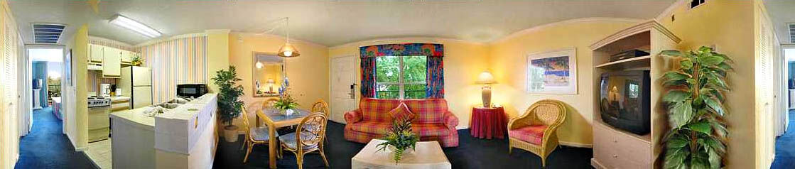 Blue Tree Resort at Lake Buena Vista - Unit Living Area