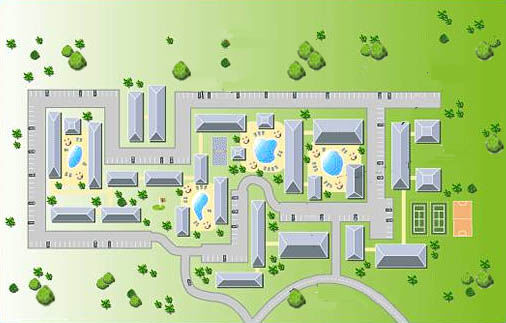Blue Tree Resort at Lake Buena Vista - Resort Map