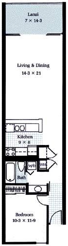 Sands of Kahana Vacation Club - Unit Floor Plan