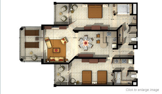 Casa Dorada at M&eacute;dano Beach - Floor plan