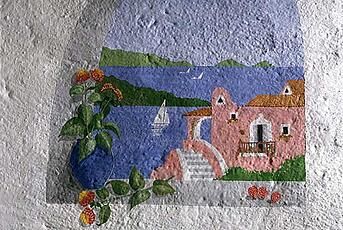 Mural at the Cervo Hotel and Conference Center  