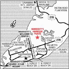 Directions to Marriott's Harbour Point at Shelter Cove