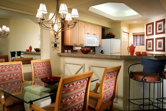 Sheraton Desert Oasis - Villa Kitchen and Dining Area