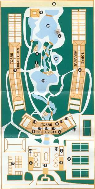 Club Velas Vallarta - Resort Map