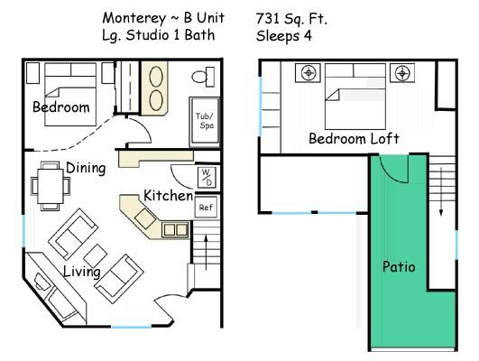 Scottsdale Camelback Resort - floor plan